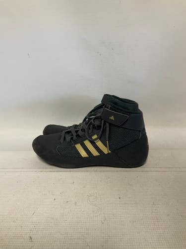 Used Adidas Wrestling Shoes Black Junior 05.5 11823-S000039095