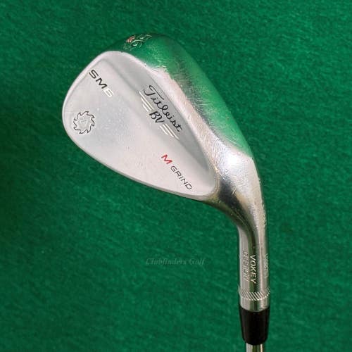 Titleist Vokey SM6 Chrome 56-8M 56 Sand Wedge Vokey Design Steel Wedge Flex