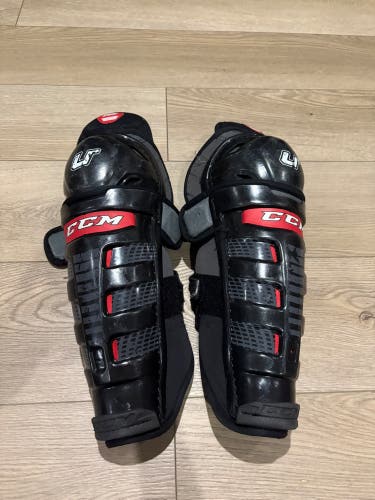 Youth CCM U+ 12" Shin Pads (Used)