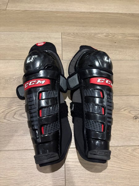 Youth CCM U+ 12" Shin Pads (Used)