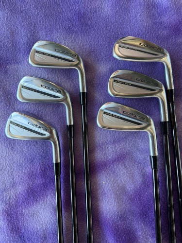 Men's Cobra Cobra 2025 KING Tec X One Length Iron Set Right Handed (Used)