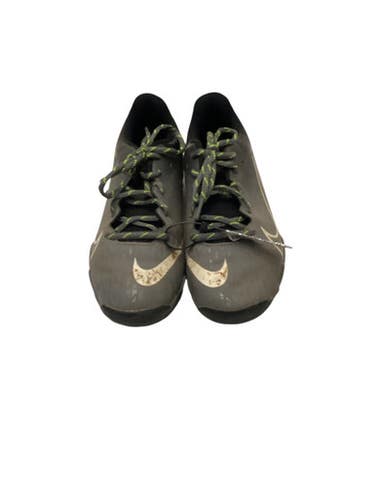 Used Nike DIAMOND FASTFLEX BB/SB Cleats Grey Junior 03 11443-S000205430