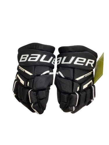 Used Bauer SUPREME M3 Junior Gloves Black 10" 11613-S000182145