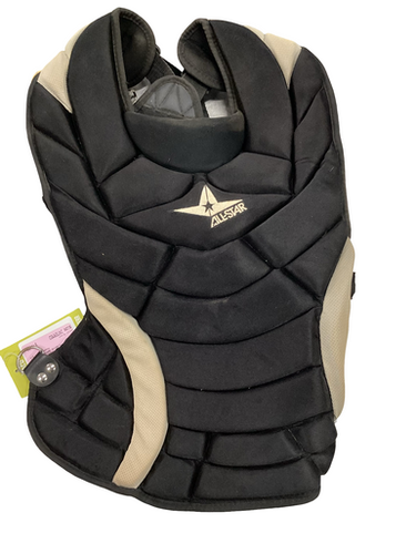 Used All-Star CPW14.5PS Catchers Chest Protector Black Intermed 11613-S000182142