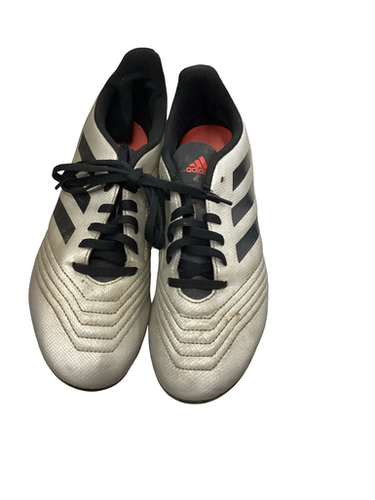 Used Adidas PREDATOR Soccer Cleats Grey Senior 5.5 11613-S000182112