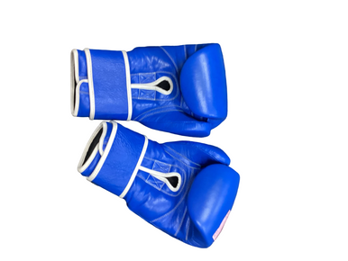 Used Boxing Gloves Royal Blue Senior 11613-S000182063