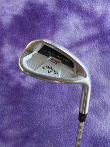 Men's Callaway Mack Daddy CB Wedge Right Handed 56 Degree Steel Shaft (Used)