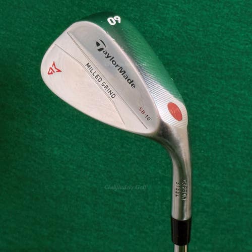 TaylorMade Milled Grind Chrome 60-SB10 60 Lob Wedge Dynamic Gold Wedge Flex
