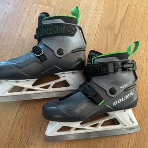 2022 Bauer Konekt HF2 Hockey Goalie Skates Size 3 (Used)