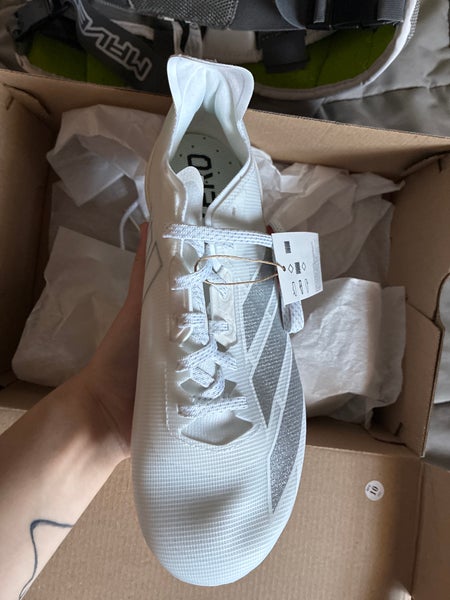 White Unisex Size M 7.5 (W 8.5) Adult Adidas Adizero Low Top (New