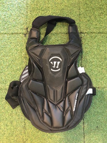 Black Large Adult Warrior Nemesis Pro Chest Protector (Used)