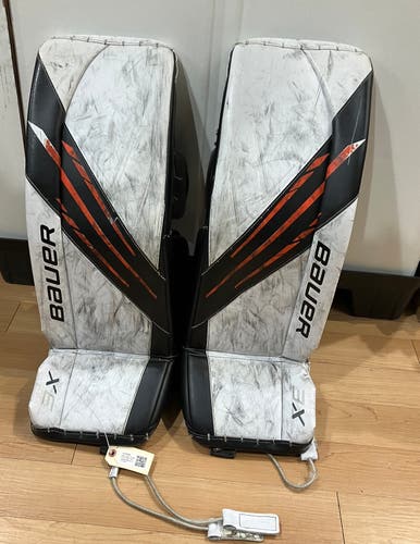 Bauer Vapor 3X Goalie Leg Pads I Intermediate Medium 31+1 (Used)