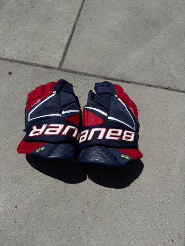 Bauer Vapor Flylite Gloves 14" (Used)