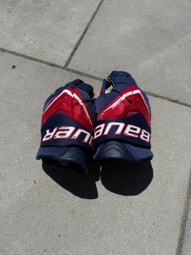 Bauer Vapor Flylite Gloves 14" (Used)
