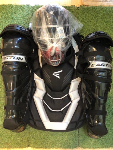 Adult Easton Elite X Catcher's Set (New)