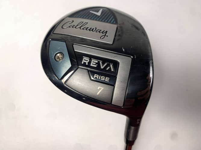 Callaway Reva Rise 7 Fairway Wood 24* UST Mamiya LinQ LTE 4F1 Ladies RH