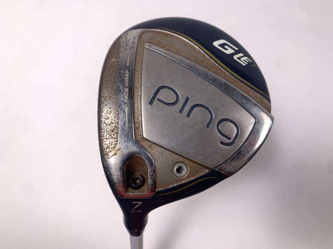 LEFTY Ping G LE 3 7 Fairway Wood 24* ULT 250 Ladies LH Undersize Grip