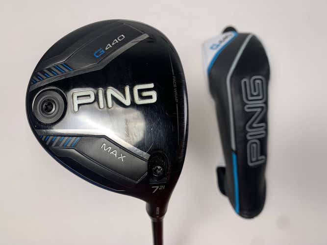 Ping G440 MAX 7 Fairway Wood 21* Alta CB 65g Regular Graphite Mens RH HC