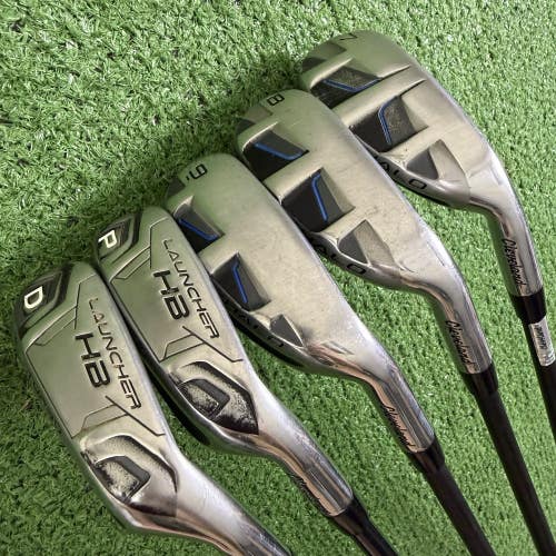 Cleveland Launcher XL Halo Launcher HB Combo Iron Set 7-PW DW Regular Flex