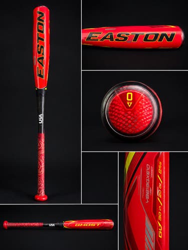 Easton Ghost X Alloy USABat Certified Bat (-10) 20 oz 30" (Used)