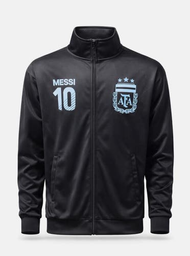 AFA Messi Black Men's Medium Track Jacket (New)