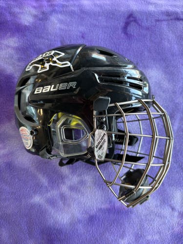 Black Small Bauer Re-Akt Helmet (Used)