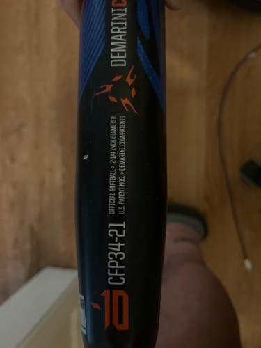 2021 DeMarini CF Zen Composite Bat (-10) 24 oz 34" (Used)