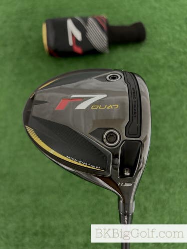 Taylormade R7 Quad 11.5 Degree Mini Driver w Headcover / Regular