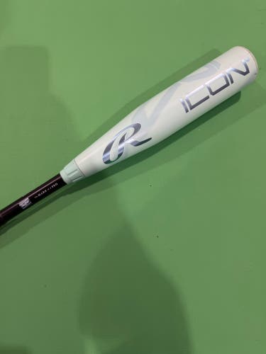 2026 Rawlings Icon Composite Bat USABat Certified (-10) Composite 18 oz 28" (Used)