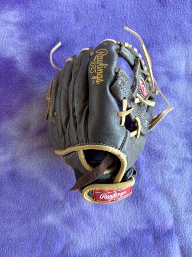 Brown Rawlings Highlight Series RH Infield Baseball Glove 10.5" (Used)