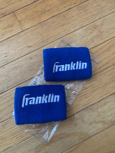 Franklin Wrist Sweatbands - Royal Blue
