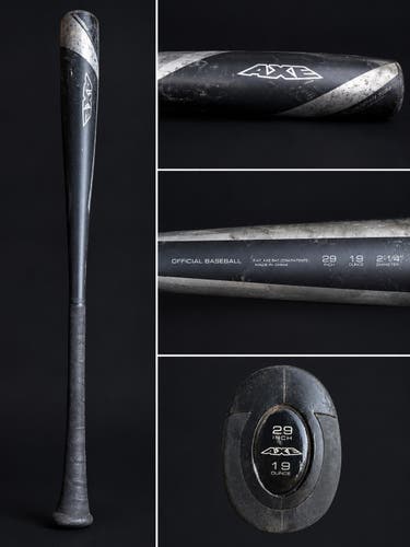 2019 AXE Hyperwhip Alloy Certified Bat (-10) 19 oz 29" (Used)
