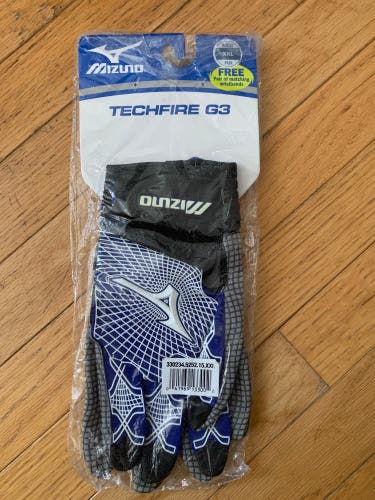 Mizuno Techfire G3 Batting Gloves (Sz XXL)