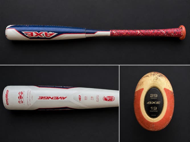 AXE Avenge Composite USSSA Certified Bat (-10) 19 oz 29" (Used)