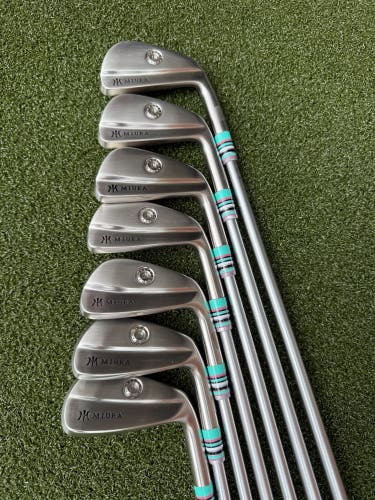 2025 Miura IC-601 Right Handed Iron Set Stiff Flex (Used)