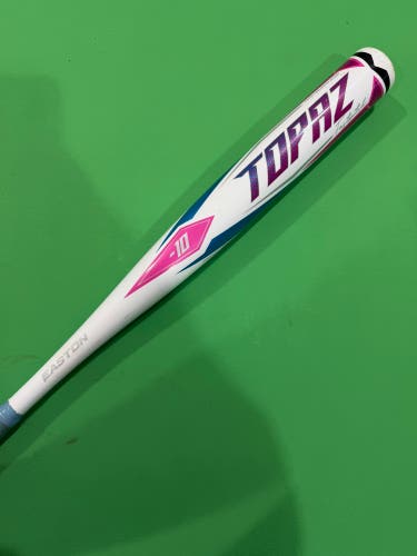 2022 Easton Topaz Alloy Bat (-10) Alloy 20 oz 30" (Used)