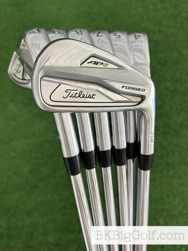 Titleist AP2 718 Forged Iron Set 4-P / True Temper AMT White Stiff