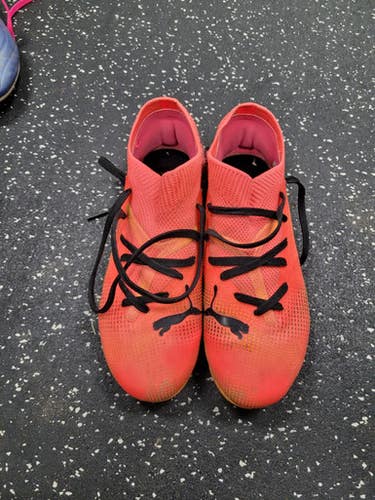 Used Puma FTR Soccer Cleats Red Junior 01.5 11849-S000039645