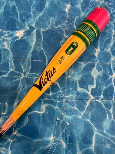 2024 Victus Vibe Alloy Bat USABat Certified (-10) Alloy 21 oz 31" (Used)