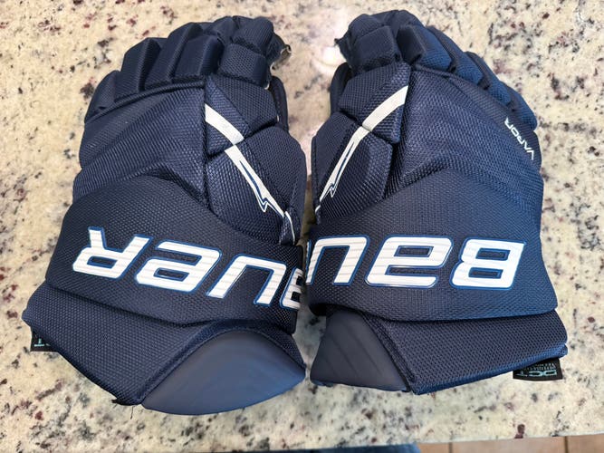 Bauer Vapor Flylite Navy Gloves 14” - See Description!
