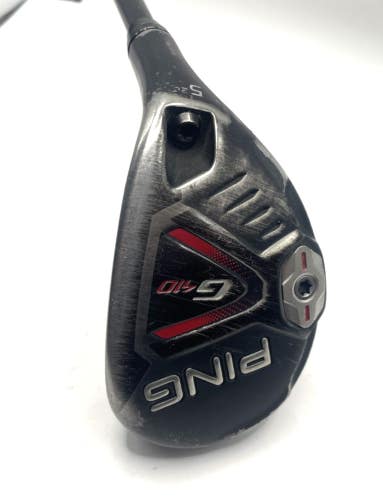 Ping G410 26 Degree 5 Hybrid - Alta CB 70 Senior Flex SR Graphite *Fair*