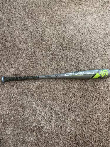 2020 Louisville Slugger Omaha 5 Alloy USABat Certified Bat (-10) 20 oz 30" (Used)