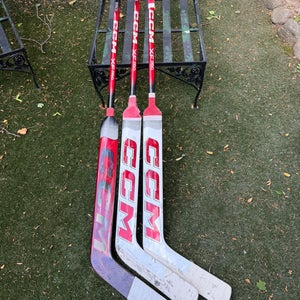 Senior CCM XF Pro Regular Goalie Stick 25" Paddle Pro Stock (Used)