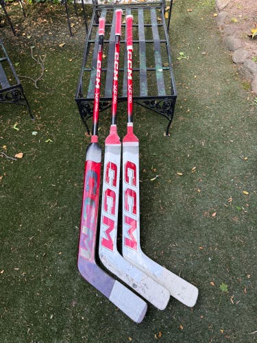 Senior CCM XF Pro Regular Goalie Stick 25" Paddle Pro Stock (Used)