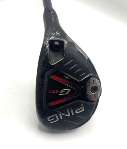Ping G410 26 Degree 5 Hybrid - TFC 80 Lite Flex Senior Graphite *Fair*