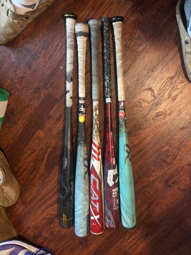 Used BBCOR bats