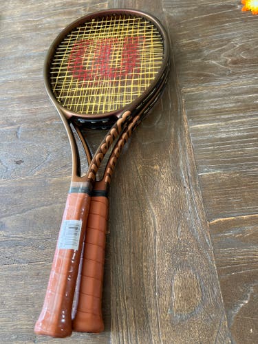 PAIR Adult Wilson BLX Pro Staff Six.One 100 Tennis Racquet (1 NEW, 1 Used 1x)