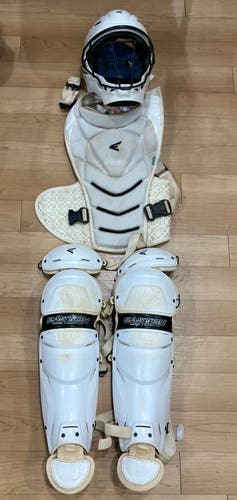 White Adult Easton Jen Schro Catcher's Set (Used)