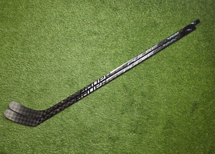 2 Pack-Senior Bauer Pulse Right Handed Hockey Stick HOSSA Pattern 87 Flex Pro Stock (New)