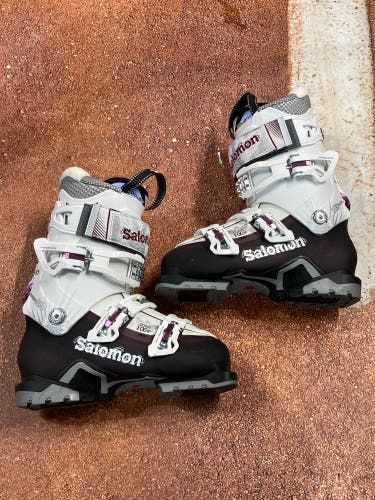 Used Women's Salomon Quest 100 Ski Boots | Mondo Size 24